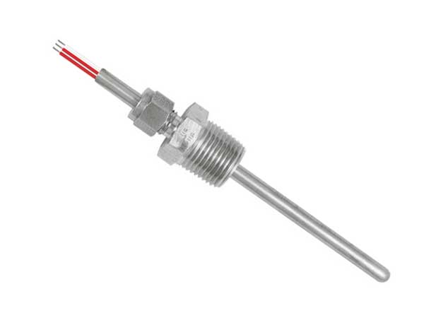 带紧固件的RTD温度探头