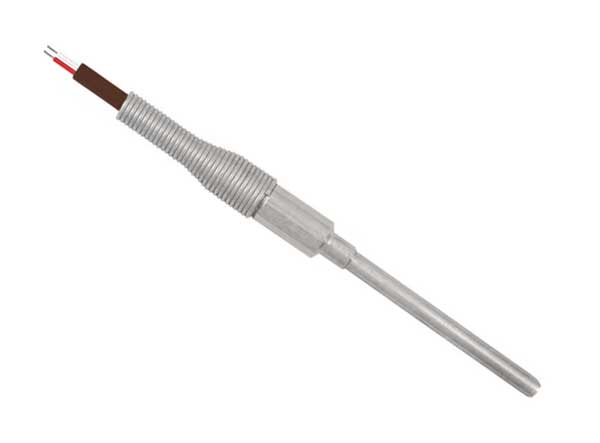 带弹簧保护的热电偶温度探头